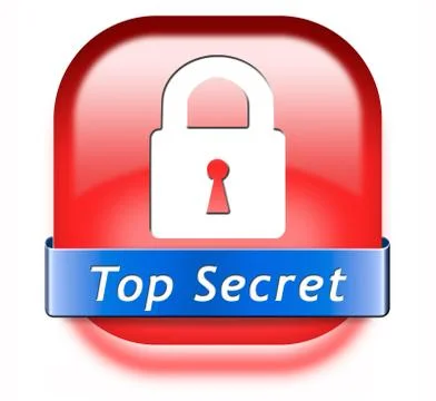 Top secret Illustrazione stock