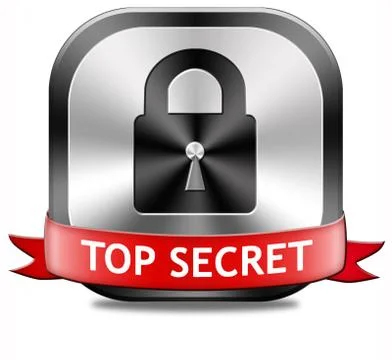 Top secret Illustrazione stock