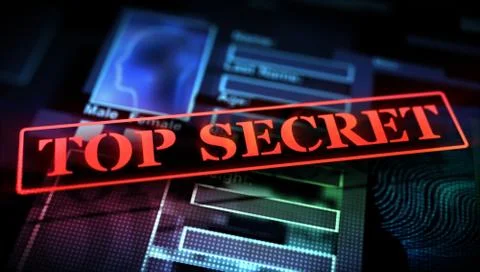 Top secret Stock Illustration