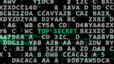 Top Secret Stock Illustration