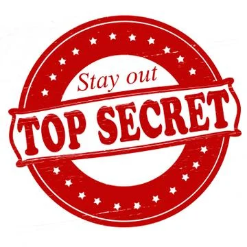 Top secret Stock Illustration