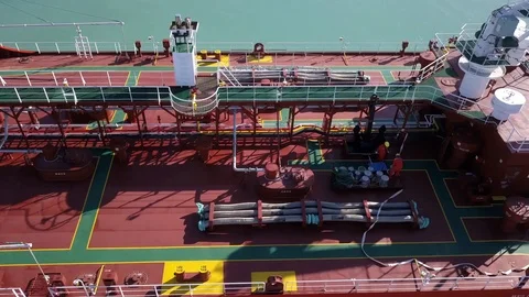 Top ship hydrocarbon Video stock 94232689