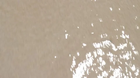 Top shot from withe sandy beach detail Stock Footage 40272487