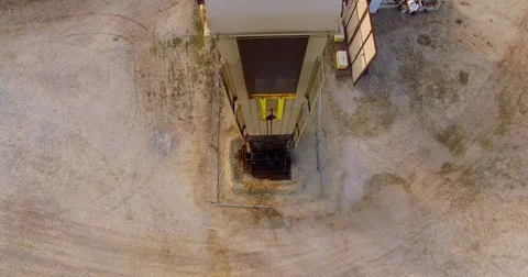 Top Side Oil Pump Stock Footage 72416571