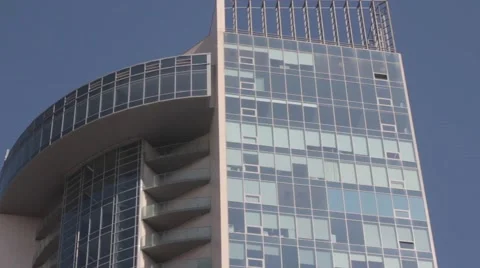 Top of skyscraper 스톡 동영상 52448723