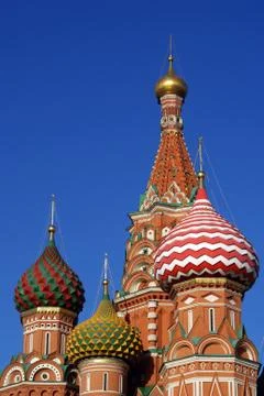 Top of st. basil's Stock Photos
