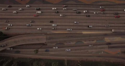 Top Static Traffic View Stock Footage 59842191