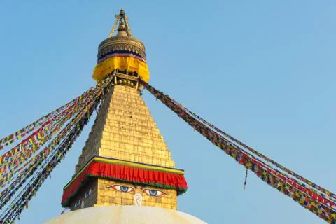 Top of the temple Stock Photos