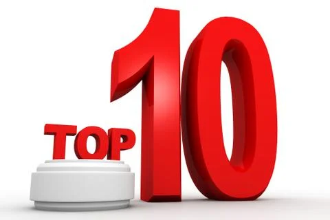 Top ten.. Stock Illustration