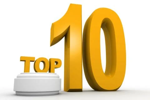 Top ten.. Stock Illustration