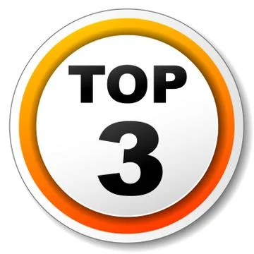 Top three icon Stock Illustration