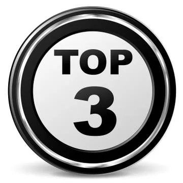 Top three icon Stock Illustration