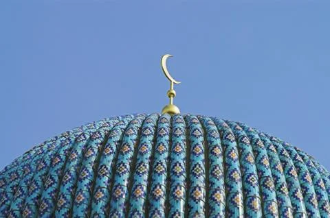 Top of the tiled dome Stock Photos