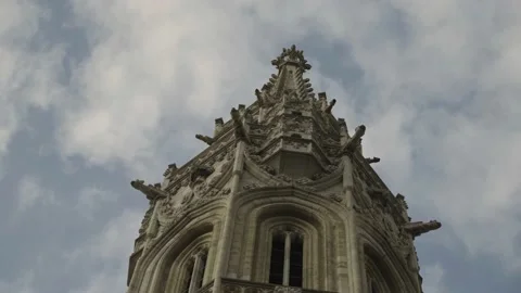 Top of the Tower in Budapest, Budapest Architecture Stock-Footage 197328044