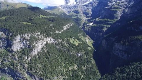 On top of valley Video stock 113183522