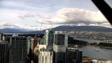 Top of Vancouver Time Lapse Stock-Footage 35577060