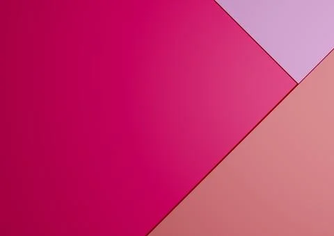 Top view 3D render of minimal colorful bright, neon pink, purple, light viole Illustrazione stock