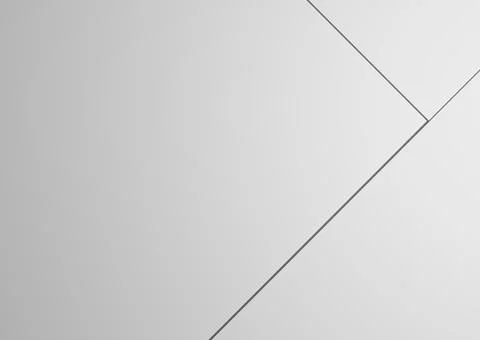 Top view 3D render of minimal colorful white, light gray paper composition ba Ilustração Stock