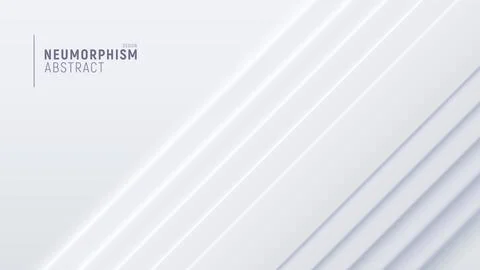 Top view abstract background from white strips. Stock Illustration