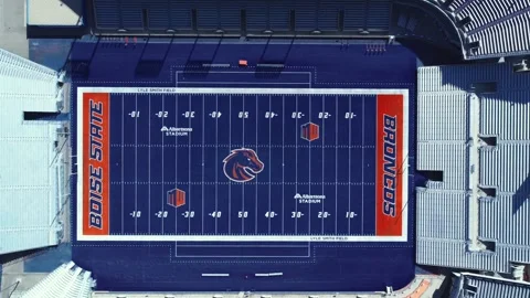 Top View Of Albertsons Stadium In Stock Video Pond5 - Main Image