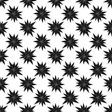 Top view aloe vera pattern seamless vector 스톡 일러스트