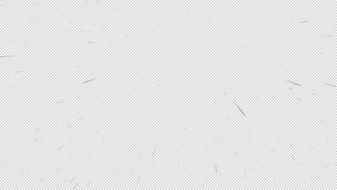 Top View Anime Rain Loop with Alpha Channel for Scene Overlay Effects Stock Footage 333029721