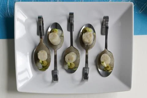 Top View Appetizers Stock Photos