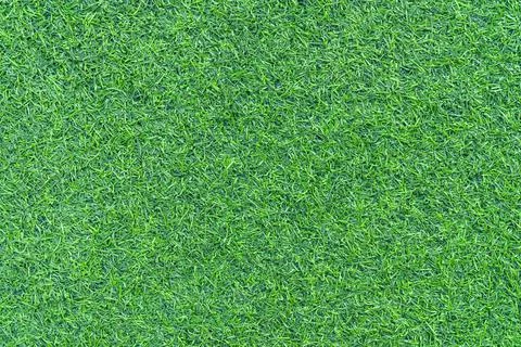 Top view artificial grass mat background texture Stock Photos