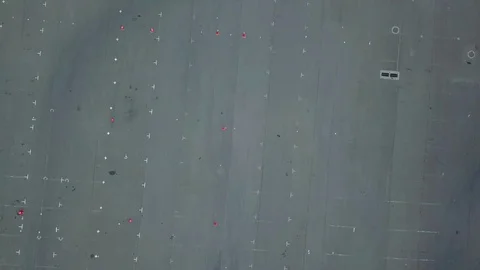 Top view of at the autodrome Stock Footage 119281847