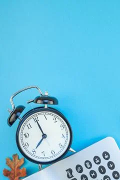 Top view back to school concept Stock Photos