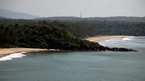 Top view on the beach Stock Footage 26182217