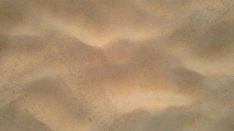 Top view beach sand texture in sunset background Phuket Thailand Video stock 153377231