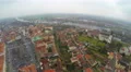Top view of beautiful architecture in old city on river bank, sightseeing tour 4k or 4k+ Resolution