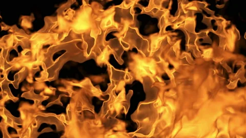 Top view of a beautiful flame burning on camera. Stock-Footage 170118594