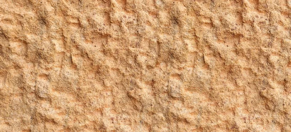 Top view of Beige stone texture, beige natural sand stone texture for web banner Stock Photos