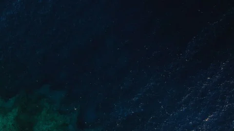 Top view on a big catamaran sailing in the Atlantic Ocean 스톡 동영상 123457482