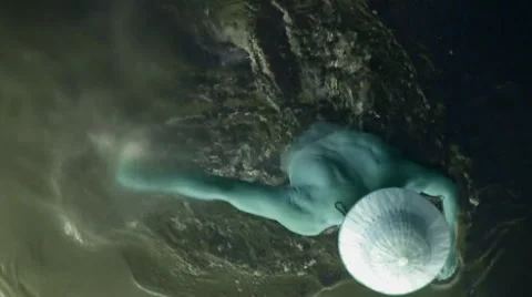 A top view of the body, for the river Stockbeeldmateriaal 53423394