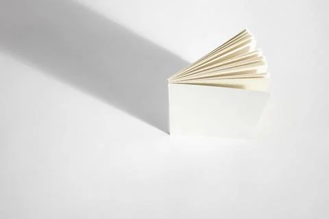 Top view book mockup Stock Photos