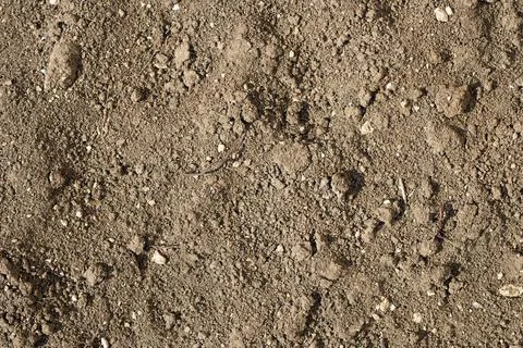 Top view brown soil texture Stock Photos
