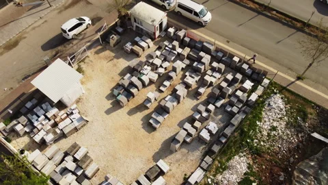 Top view of a building materials shop Stock Footage 258160075