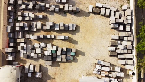 Top view of a building materials shop Stock Footage 258467090