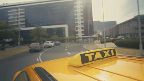 Top view from a cab Stock Footage 278779564