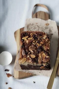 Top view of cake Stock Photos