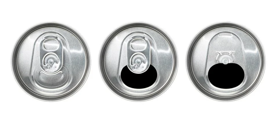 Top view can Stock Photos