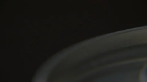 Top view of can of soda or beer Stock Footage 106743327