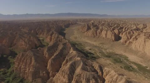 Top view of the canyons Stock Footage 59727783