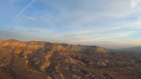 Top view of cappadocia Stock Footage 171513033