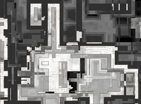 Top view city plan. abstract backgrounds Illustrazione stock