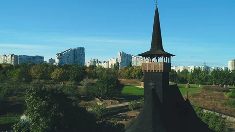 Top view of the cityscape Stock Footage 118016893