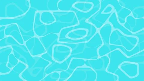Top view of clear blue swimming pool water surface Stock Illustration